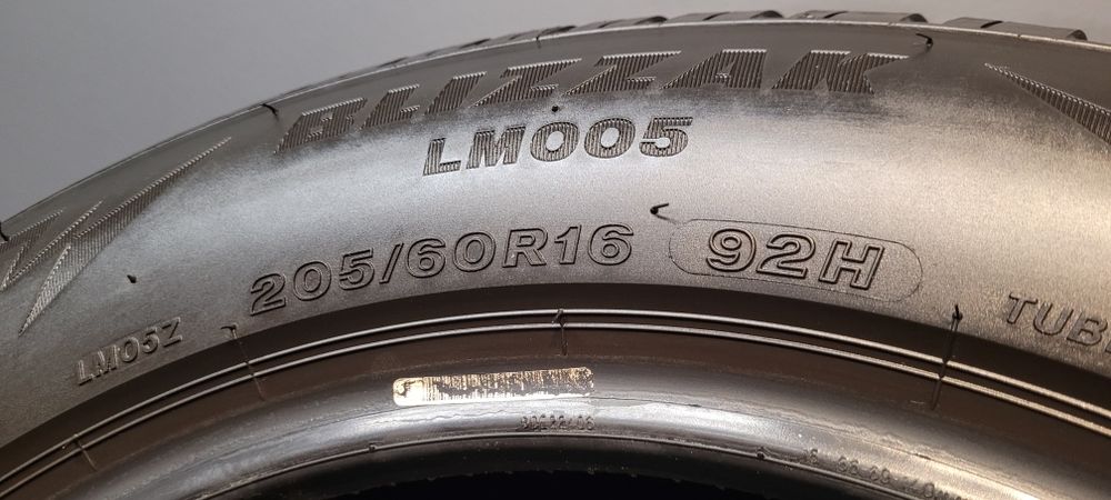 205/60 R16 Bridgestone Blizzak LM 005 шини резина Зима колеса гума з Німеччини
