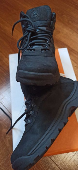 Ботинки Timberland, тактические, водонепроницаемые, берцы, нубук, 39