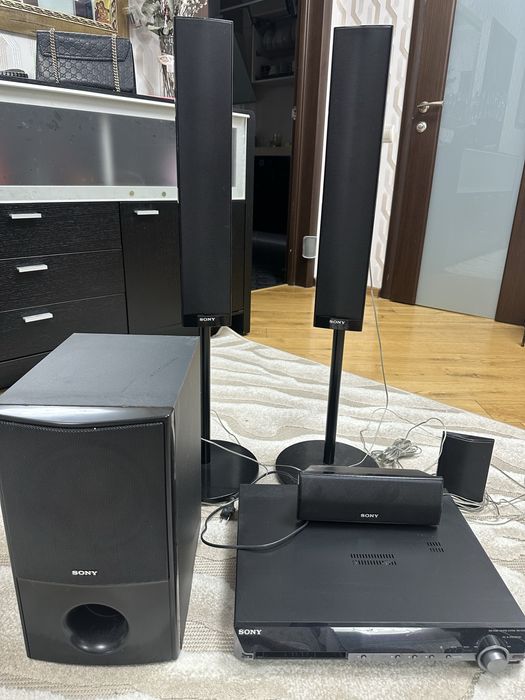 Домашний кинотеатр и двд  Sony срочно