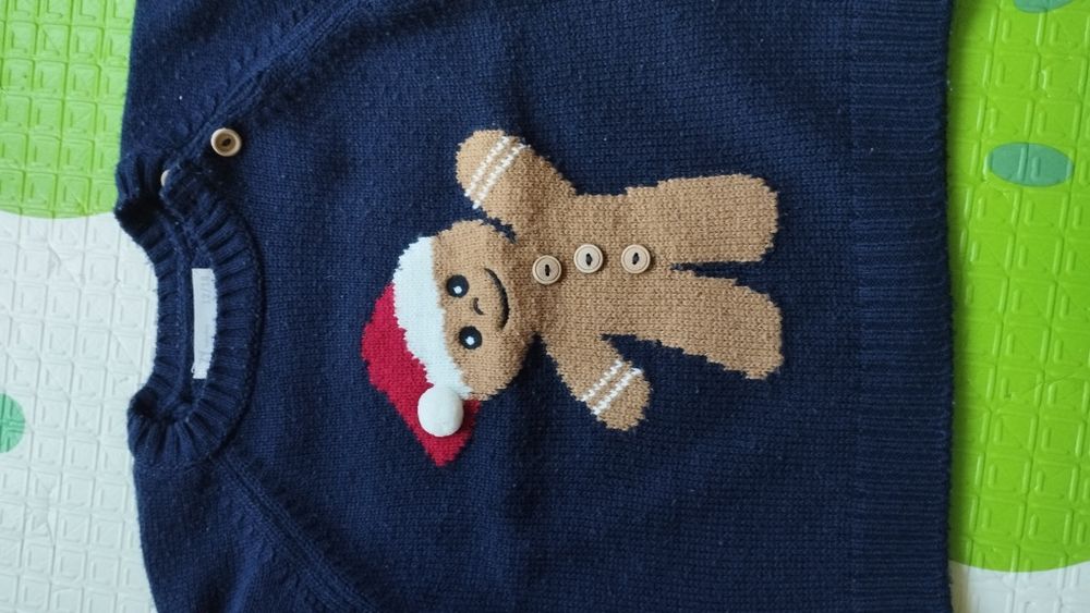 Camisola Natal bebé 12-18 meses