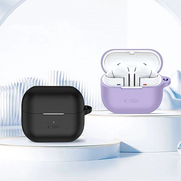 Tech-Protect Silicone Hook Samsung Galaxy Buds 3 / 3 Fe / 3 Pro Lavend