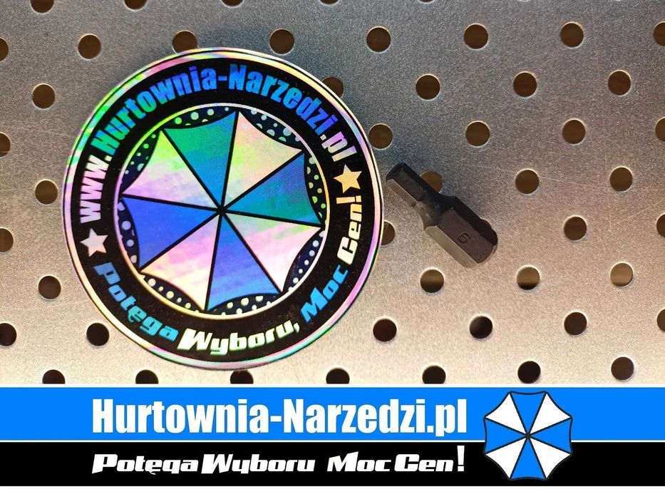 Bit IMBUS 6mm długość 30mm ze stali S2 HONITON imbus 6mm