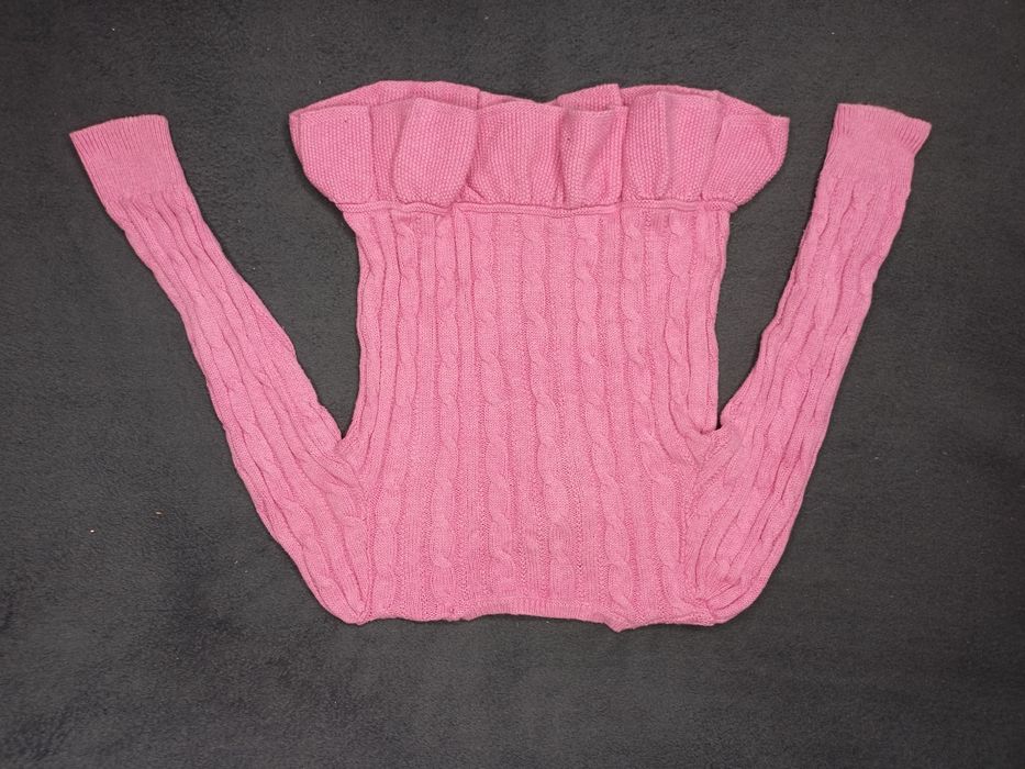 Диьячий бавовняний кардиган з баски"косичка". ralph lauren