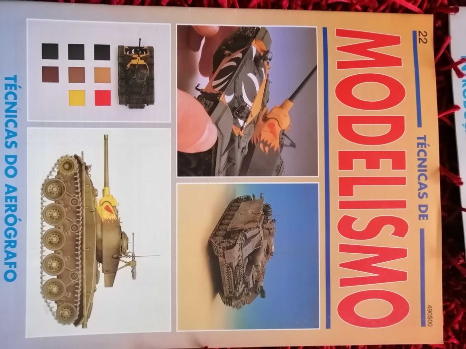 Lote de revistas sobre Técnicas de Modelismo