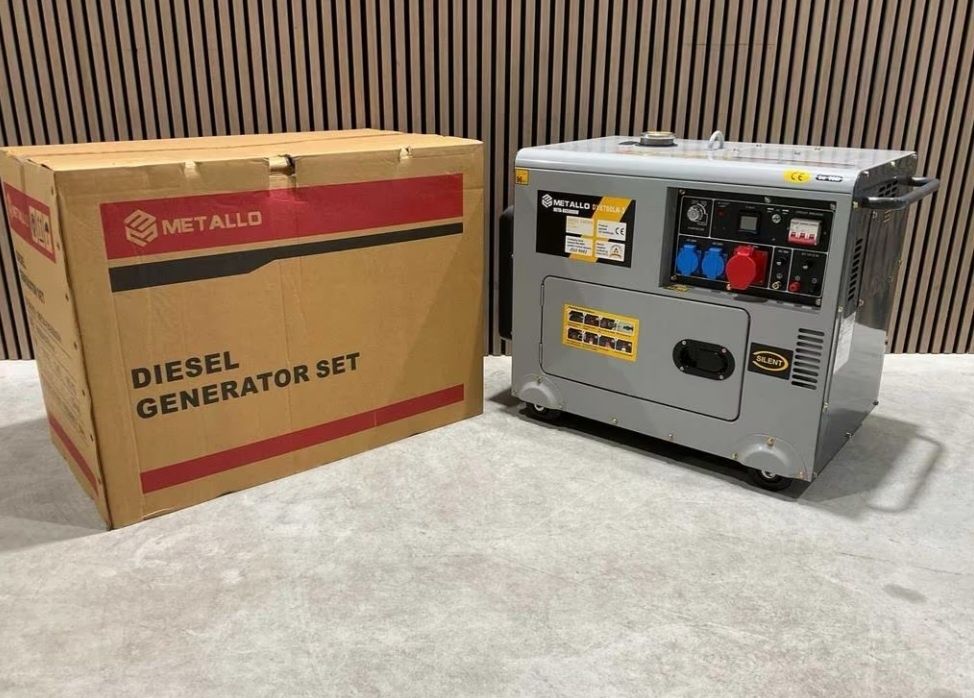 NOWY Agregat prądotwórczy 230/380v 5KW