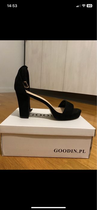 Buty na obcasie szpilki koturn eleganckie