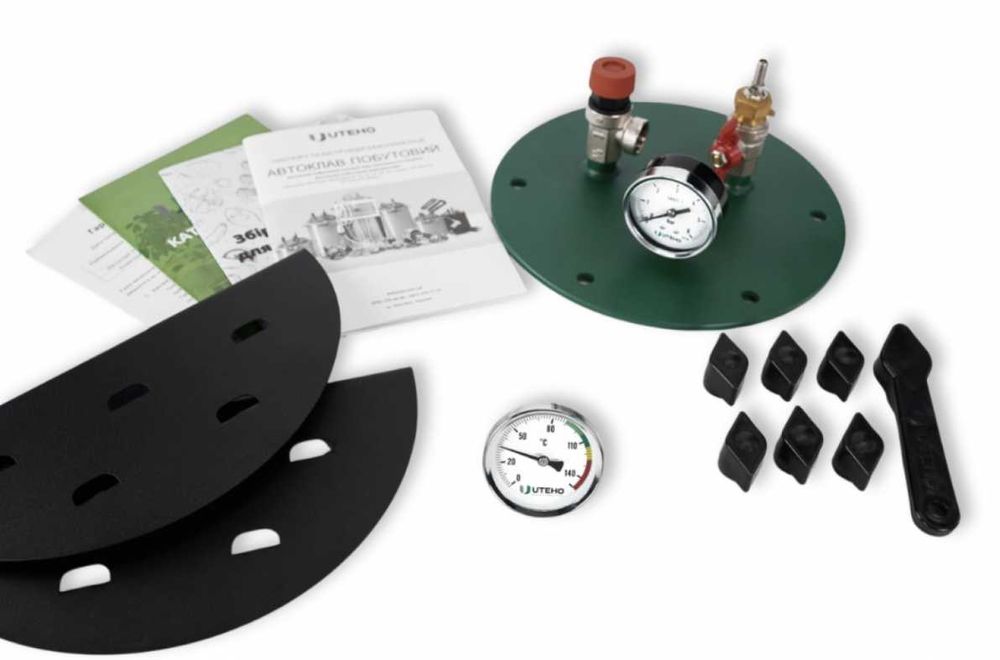 Фланцевий газовий автоклав фірми УТЕХО на 24 баночки з гарантією!