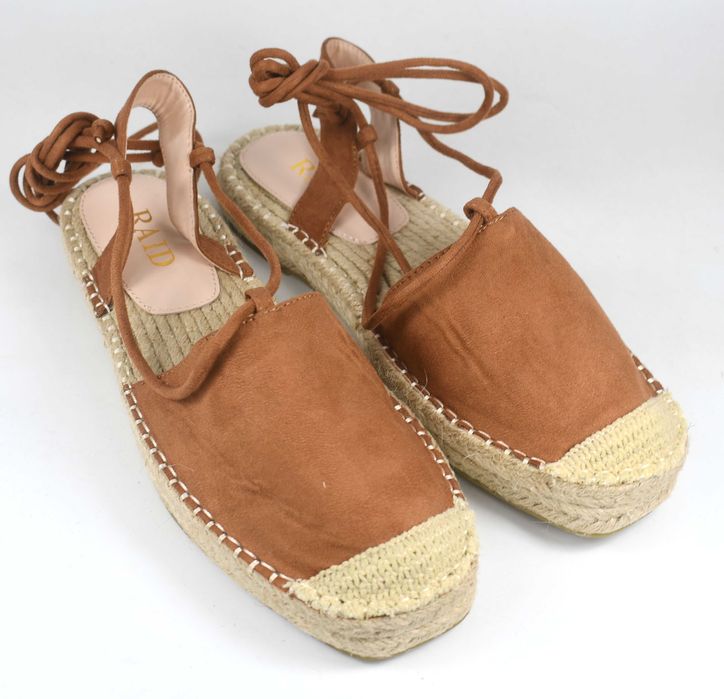 Nowe wiązane espadryle Raid roz. 37