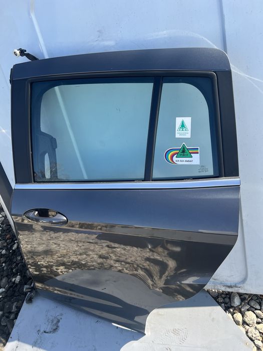 Drzwi lewe boczne tylnie ford b max magnetic gray
