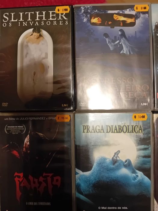 Filmes em Dvd Raros 8/10 Vários Géneros LNK.