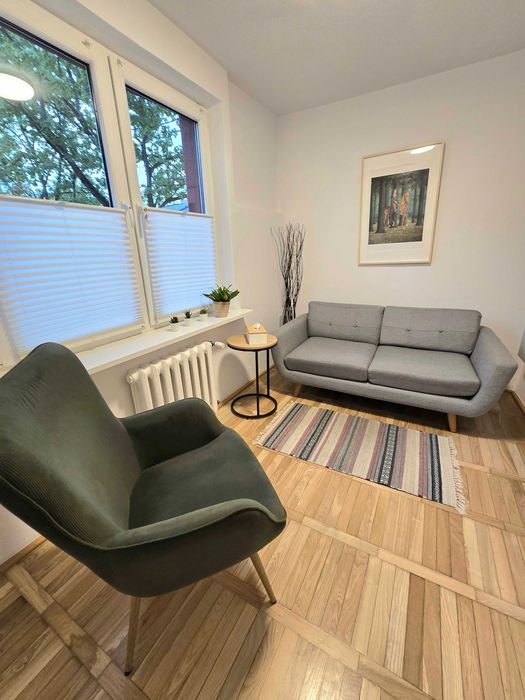 Gabinety dla psychologa/psychoterapeuty, Mokotów przy metrze Wierzbno