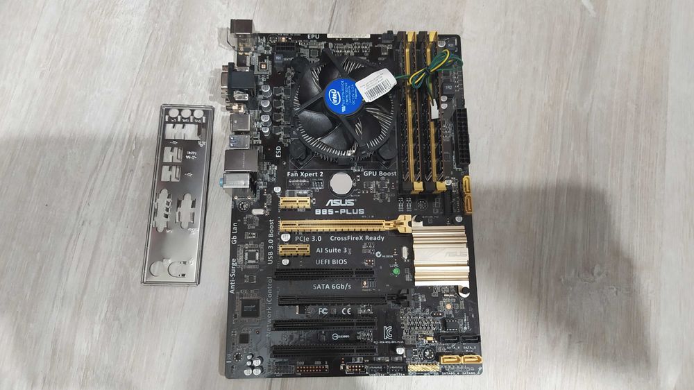 Asus B85-Plus (s1150)+32Gb ОЗУ