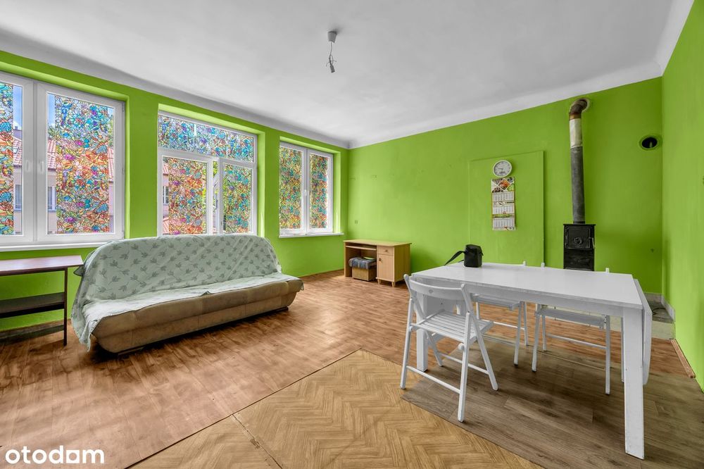 Przestronne mieszkanie + kawalerka| ogród 1100 m2| taras| centrum
