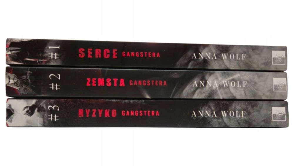3x Anna Wolf Serce Zemsta Ryzyko Gangstera Romans Mafijny