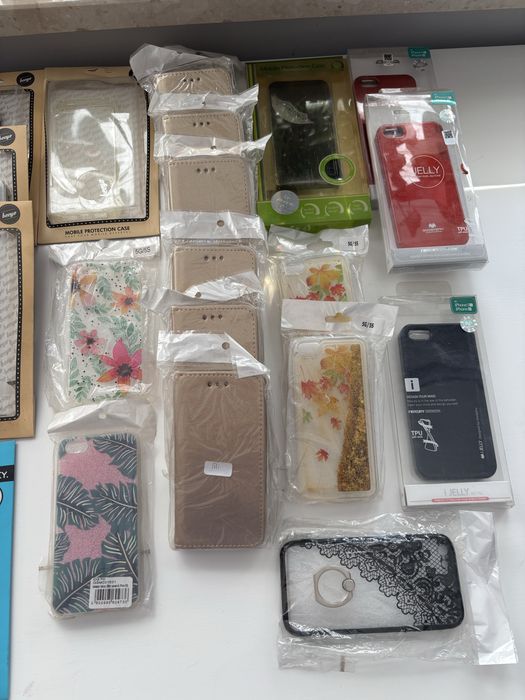 Zestaw etui plecki iPhone 5 34 sztuk