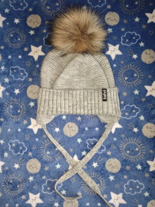 Зимняя детская шапка 50-52 см