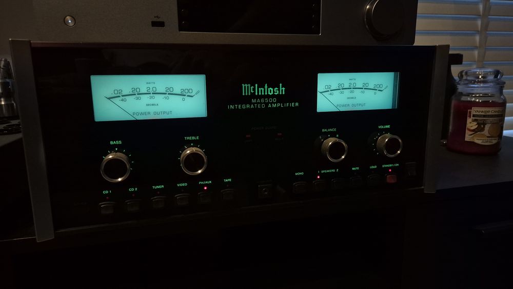 Mcintosh ma6500 wzmacniacz zintegrowany