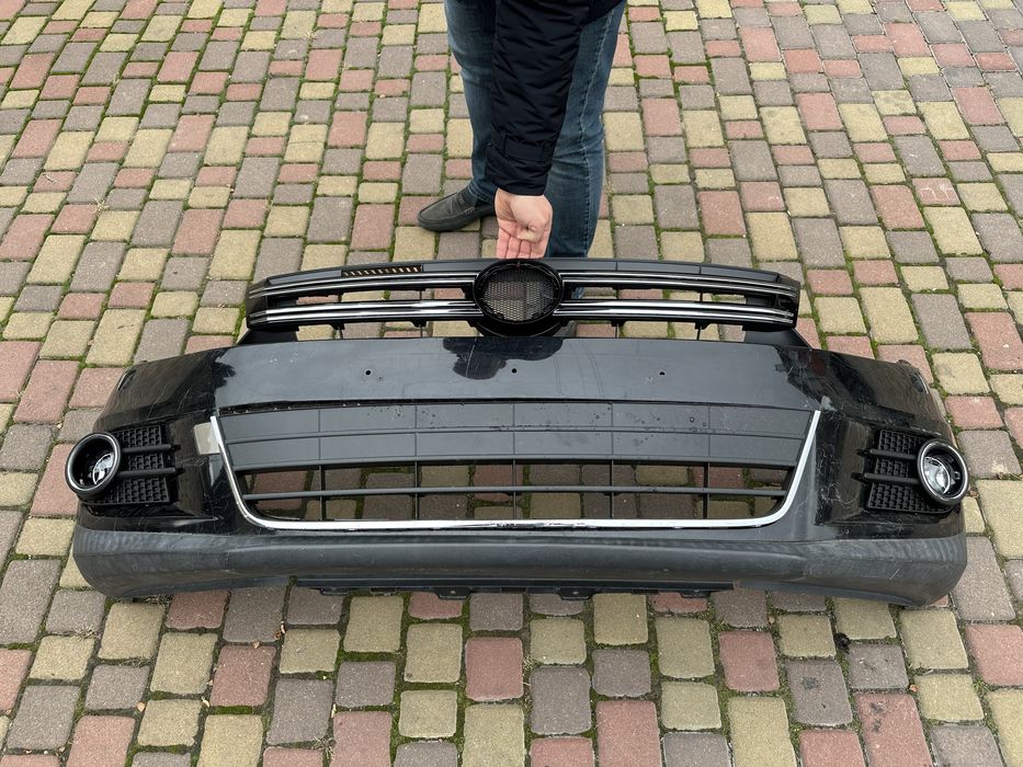 Volkswagen tiguan 2012-2016 бампер передній передний