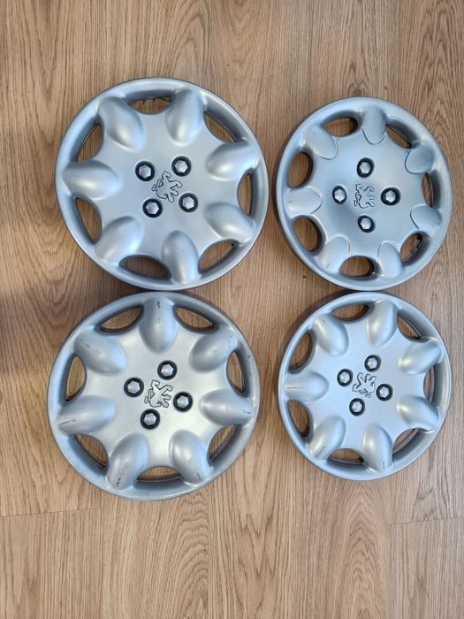 4 tampões roda jante 13 Peugeot