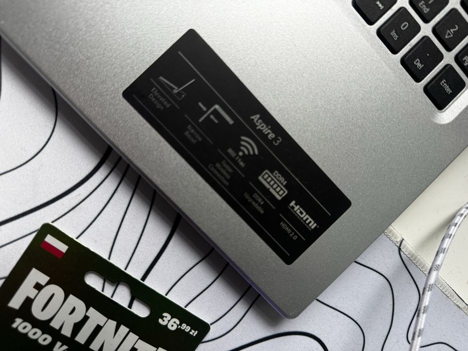 Laptop Acer Aspire 3 N6000 8GB 512 w10
