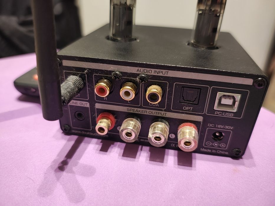 Zamienię.Douk audio, zestaw! Wzmacniacz lampowy na 100 Wat