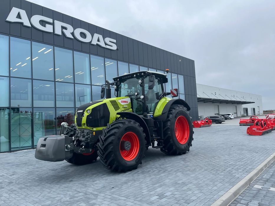Claas AXION 830 CMATIC FOCUS  Podemostracyjny ciągnik na gwarancji