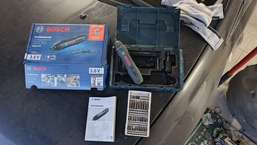 Акумуляторна викрутка Bosch Go