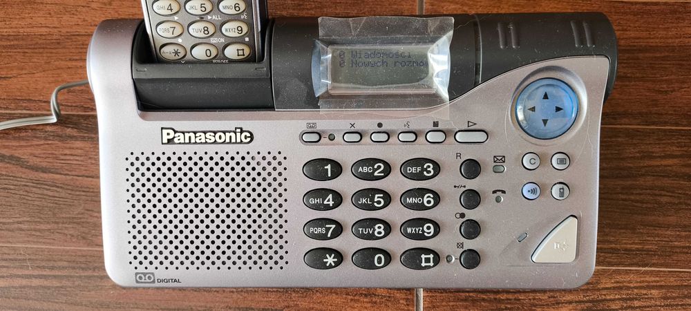 Panasonic KX-TCD735PD cyfrowy tel bezprzewodowy z automatem zgłoszenio