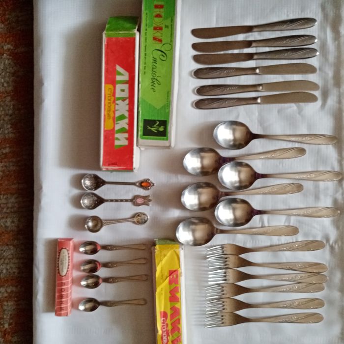 Ложки, вилки, ножи нержавейки
