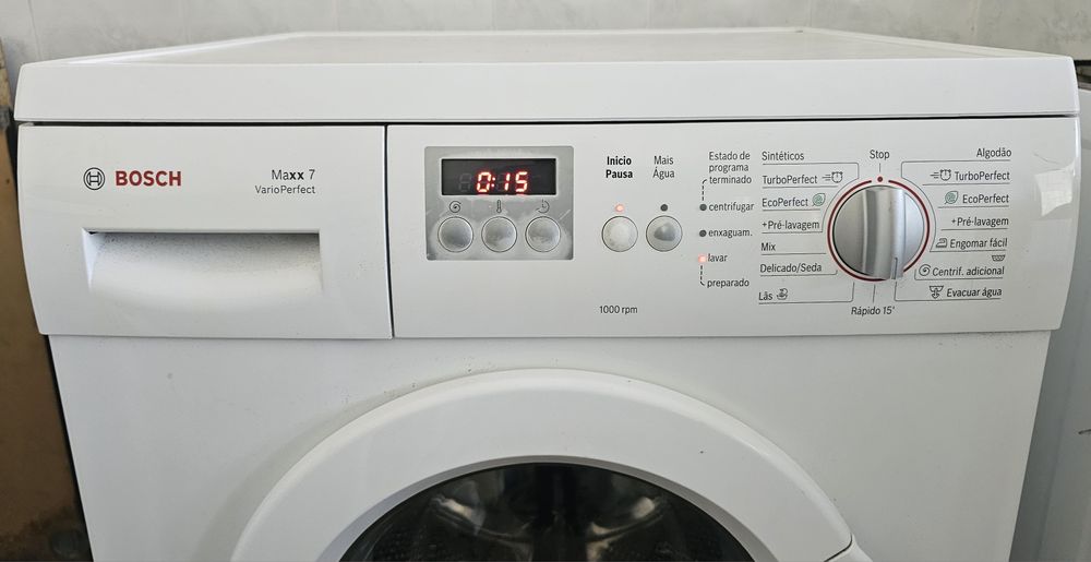 Máquina lavar roupa Bosch c/garantia