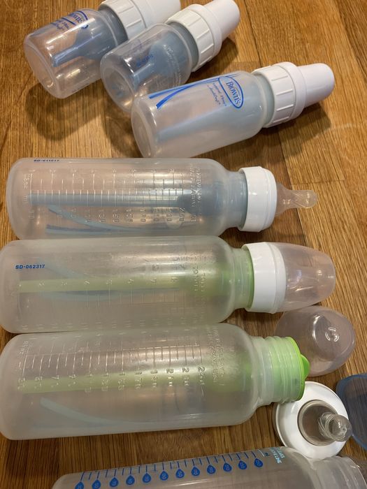 12 Biberões Dr. Brown’s +tetinas novas - Super Pack! Urg!