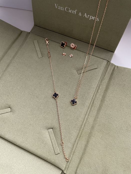 Браслет в стиле Van Cleef ван клиф мини клевер
