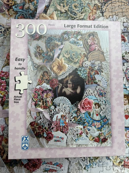 Puzzle FX Schmidt 300 duże elementy wiktoriańskie wspomnienie