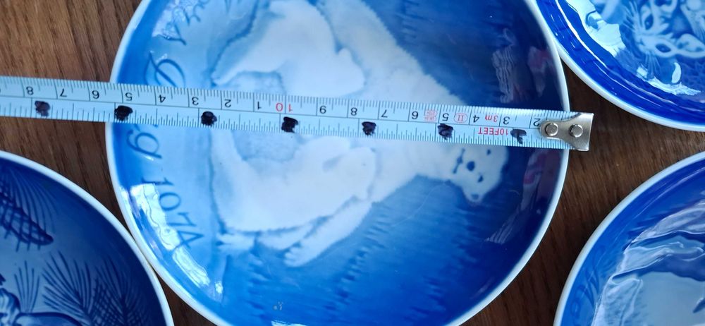 Patera B&G 1974 rok Niedźwiedź polarny