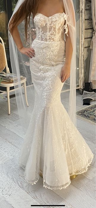 Suknia ślubna projektu Julii Gastoł