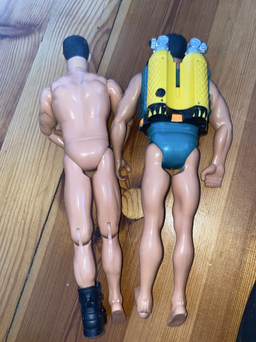 2 figurki action man lalki ken  stare 1996 i 1999 rok cena za dwie