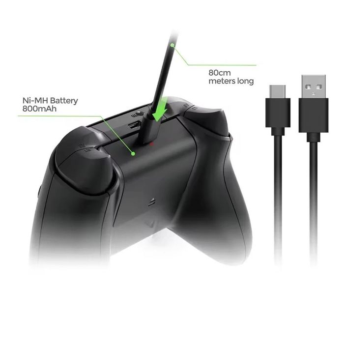 Для Xbox Series XS 800mAH акумулятор Dobe батарея/Хбокс/Зарядне