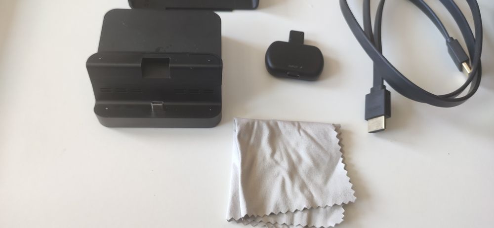 Switch desbloqueada + acessórios + jogos