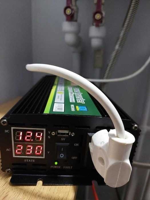 *️⃣ Преобразователь тока 12-220 5000w с плавным запуском. Инвертор.