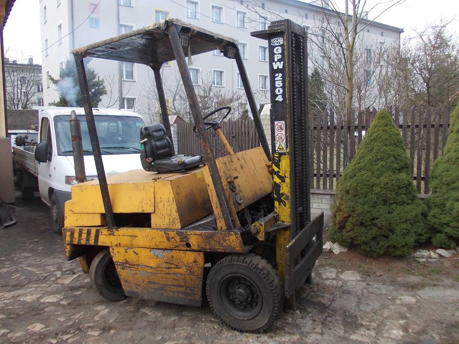 Wózek widłowy ZREMB GPW 2504  wózek na części 202 t 200 t