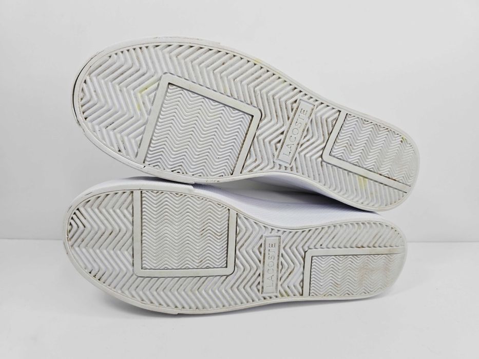 Buty sneakersy na platformie damskie Lacoste Ziane Platform 124 białe