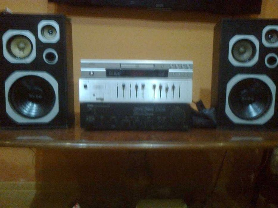 Wieza stereo   czyta cd mp3 nagrywane