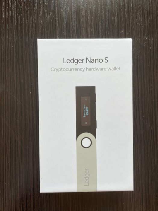 Ledger nano s, nowy