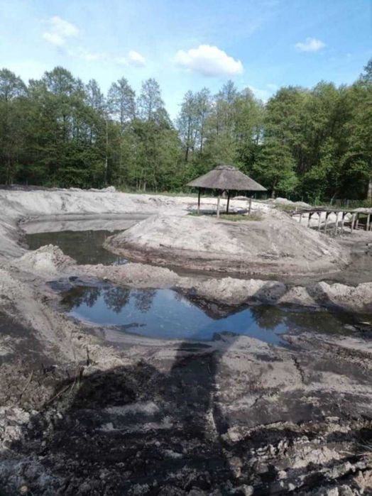 kopanie pogłębianie stawów koparka long 20m odmulanie