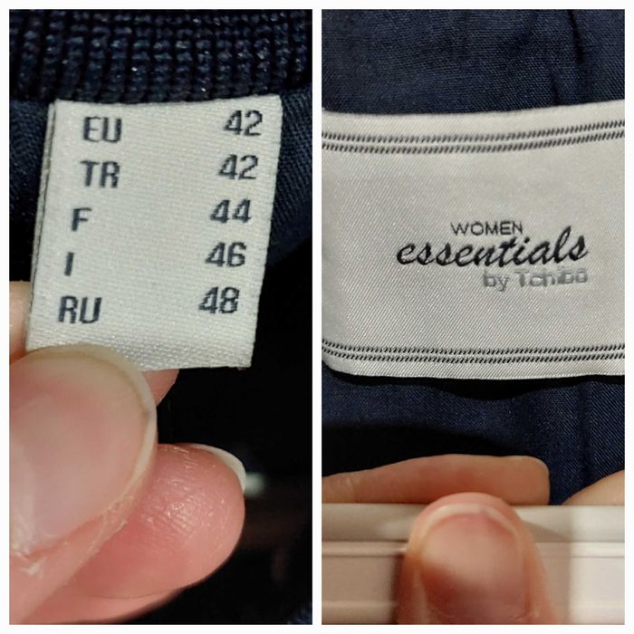 Cienka bluza na zamek Tchibo rozmiar 42