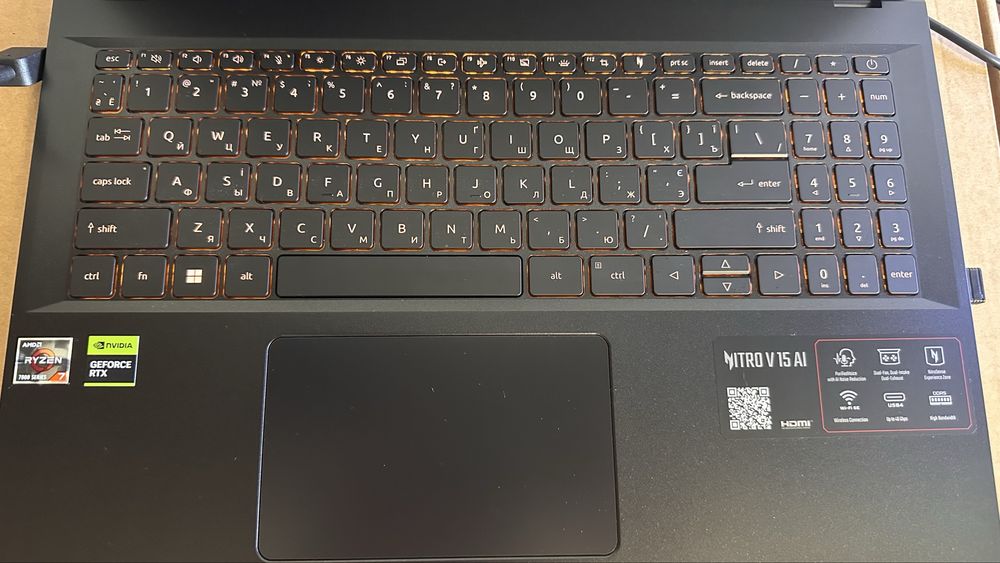 Ноутбук Acer Nitro V 15 AI AMD ANV15-42-R28K
