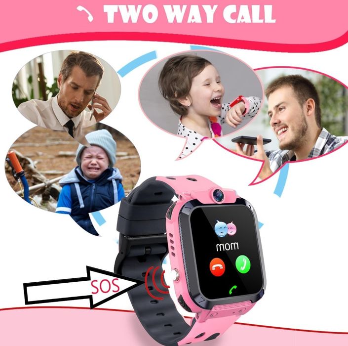 Ruopoem Smartwatch dzieciecy Wodoodporny GPS