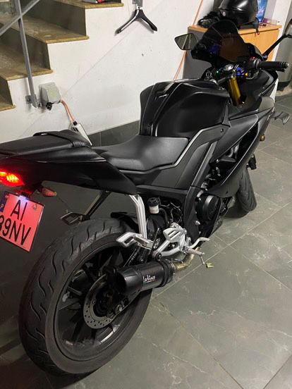 yamaha r125  full black