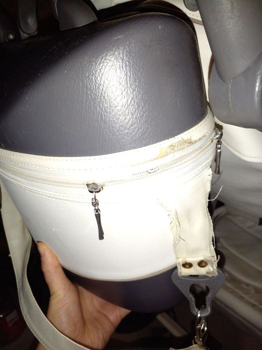 Візочок 3 в 1 ( шкірозамінник) коляска 3 в 1