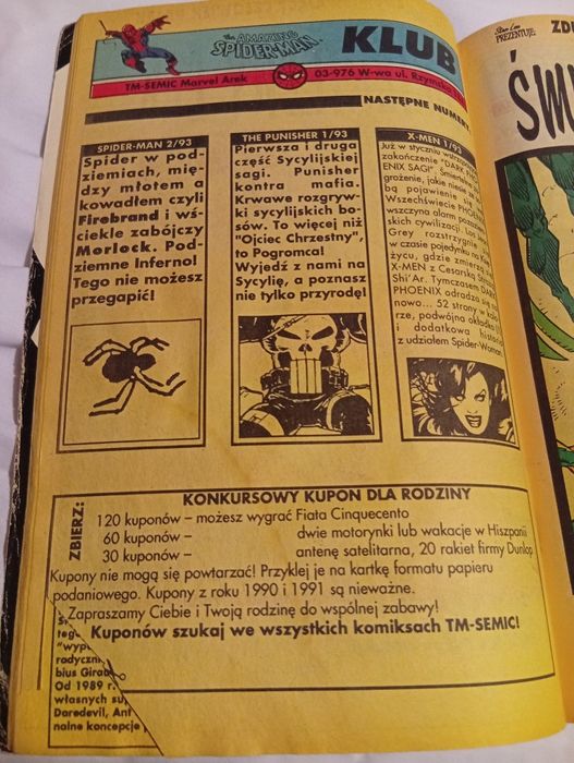 Amazing Spiderman nr1/93 polskie wydanie 1993r